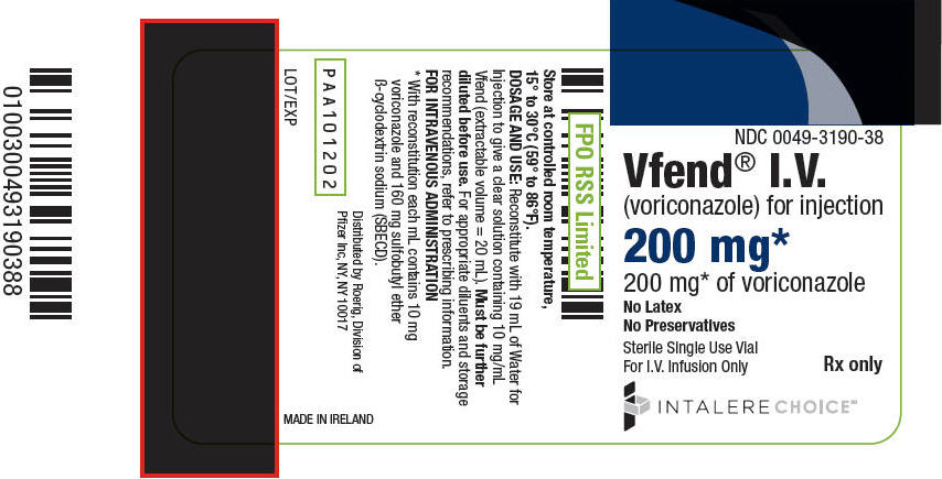 PRINCIPAL DISPLAY PANEL - 200 mg Vial Label