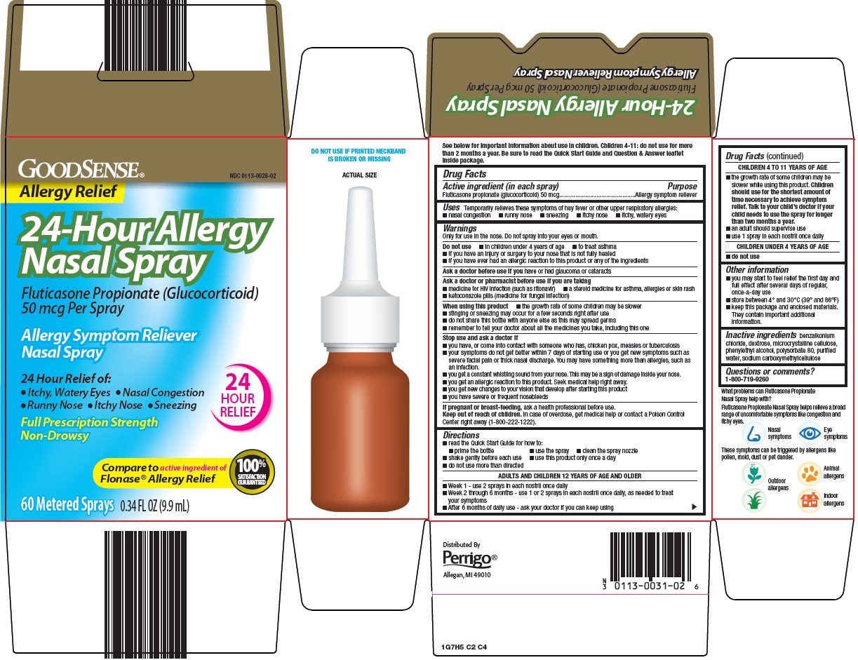  24 hour allergy nasal spray carton
