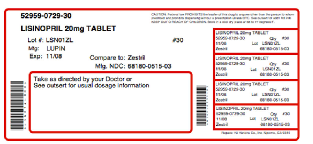 LisinoprilLabel