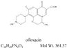 Ofloxacin Structural Formula