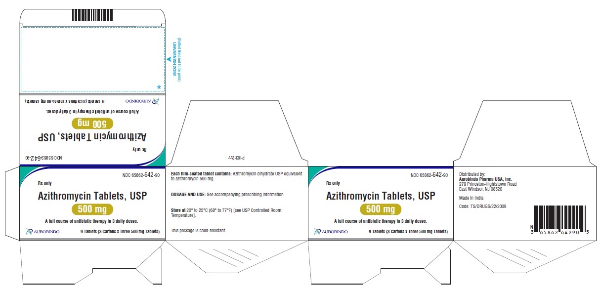 PACKAGE LABEL-PRINCIPAL DISPLAY PANEL - 500 mg 9 Tablets (3 Cartons x Three 500 mg Tablets)