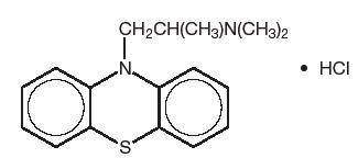 Promethazine HCl Structural Formula