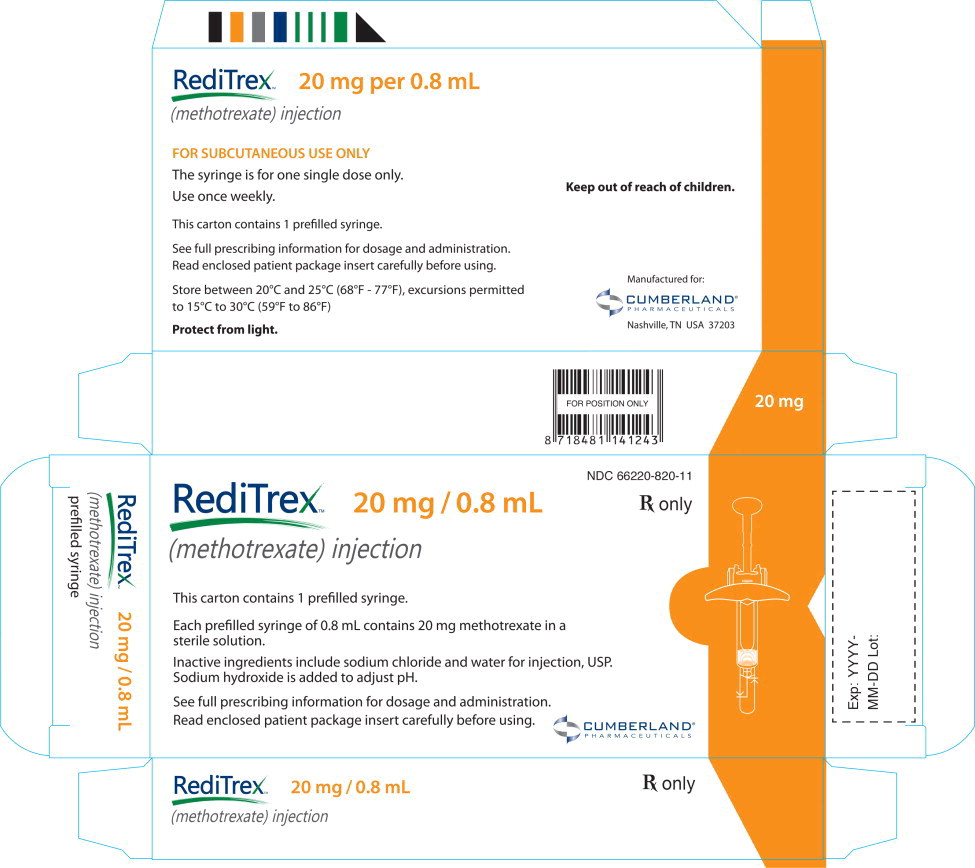 Principal Display Panel – 20 mg/0.8 mL Carton Label
