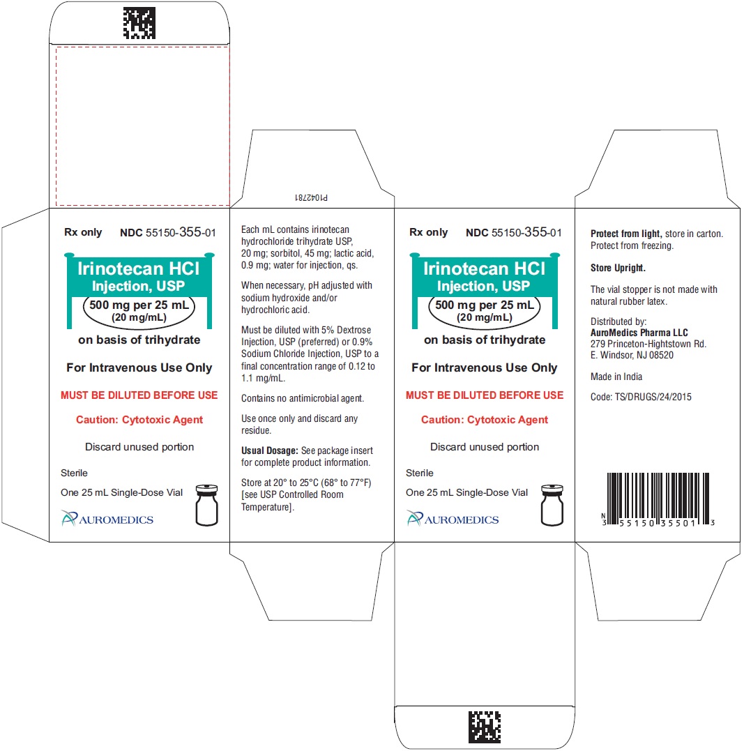 PACKAGE LABEL-PRINCIPAL DISPLAY PANEL-500 mg per 25 mL (20 mg/mL) – Container-Carton Label
