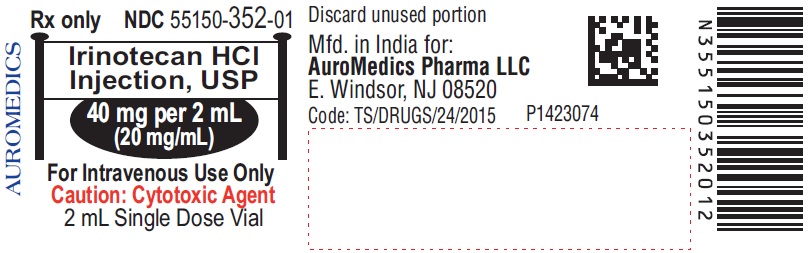 PACKAGE LABEL-PRINCIPAL DISPLAY PANEL-40 mg per 2 mL (20 mg/mL) - Container Label