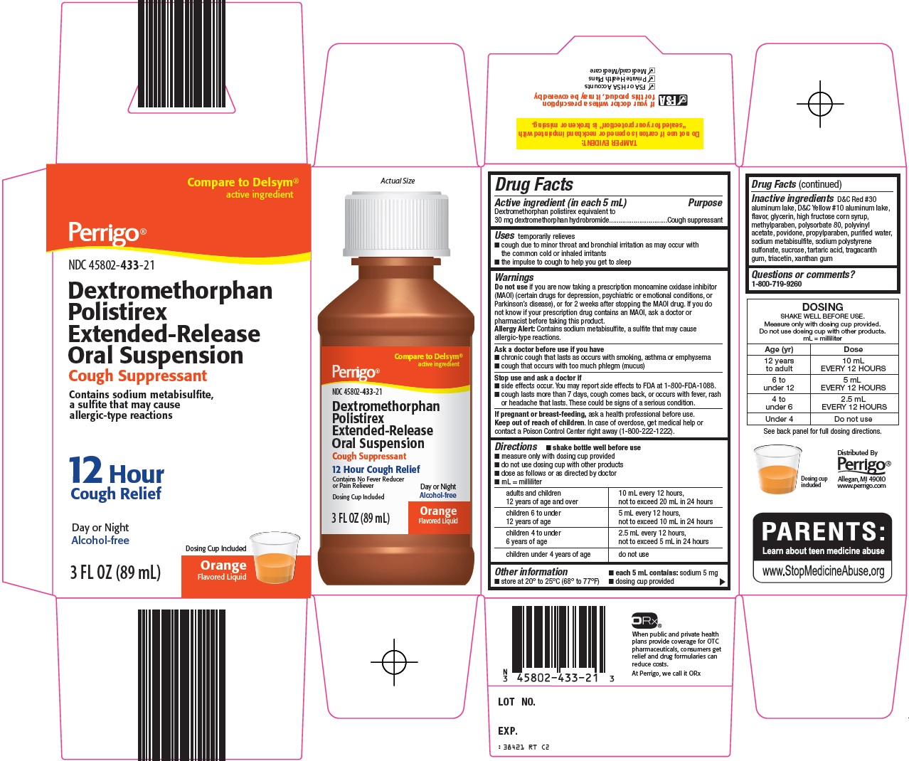 Dextromethorphan Polistirex Extended-Release Oral Suspension Carton