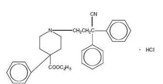 Diphenoxylate Hydrochloride Structural Formula