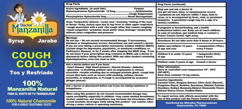 Doctor Manzanilla CoughCold Container