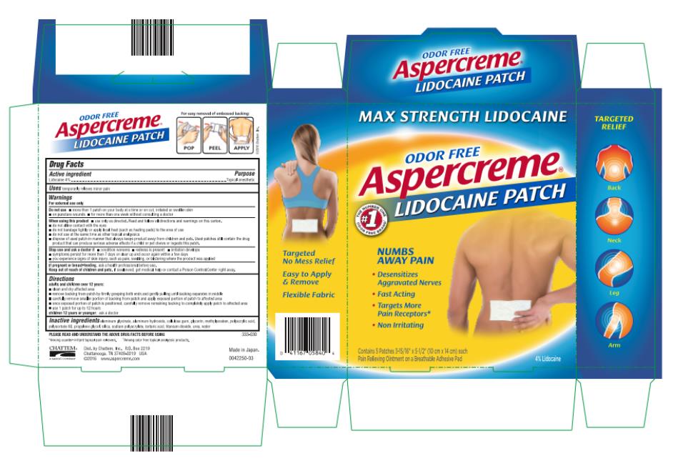 Aspercreme
Lidocaine Patch
