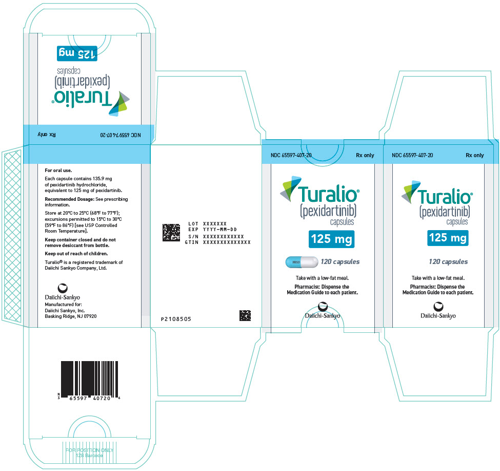 PRINCIPAL DISPLAY PANEL - 125 mg Capsule Bottle Carton