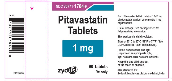 1 mg label