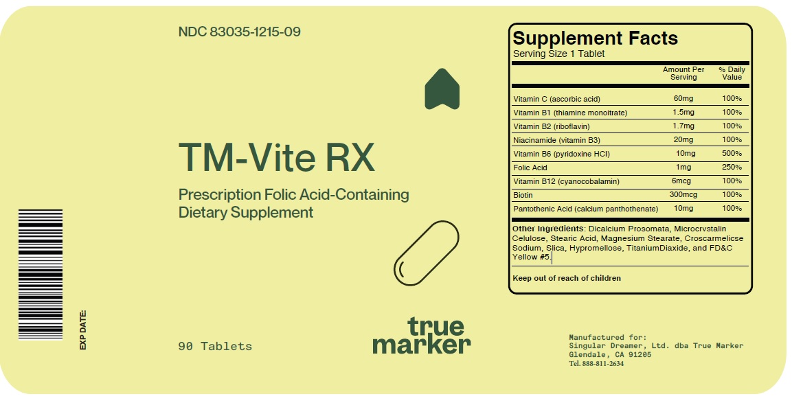 TM-VITE RX- Ascorbic Acid, Thiamine Monoitrate, Riboflavin, Niacinamide ...