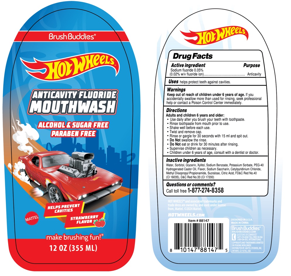 Brush Buddies Hot Wheels Mouth Wash