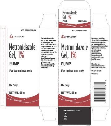 Metronidazole Gel 1% Pump Carton