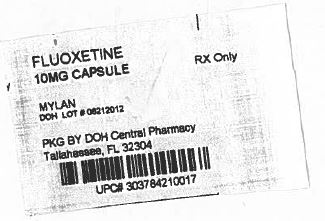 Fluoxetine 10 mg Bottles