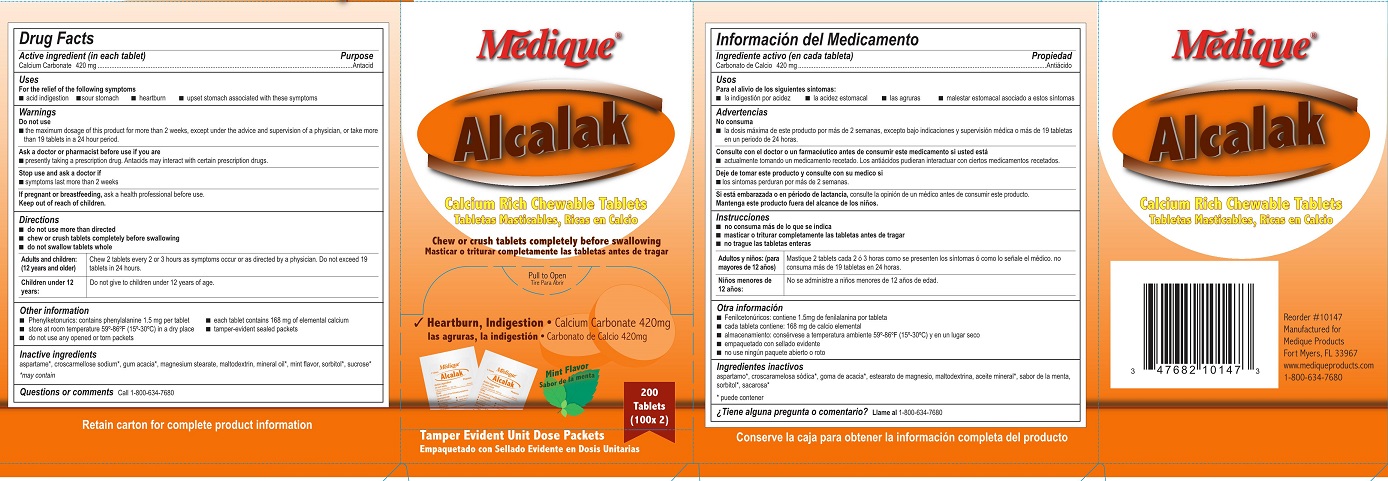 Medique Alcalak Label 18