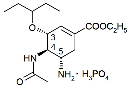 oseltamivir phosphate_Structure