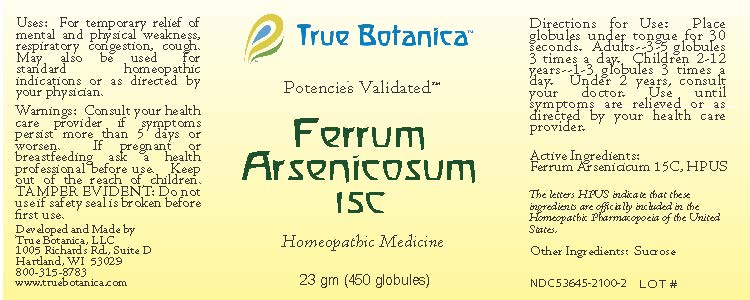 Ferrum Arsenicosum 15C