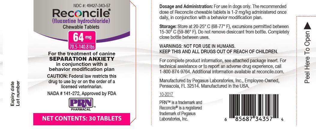 Reconcile 64 mg Bottle Label