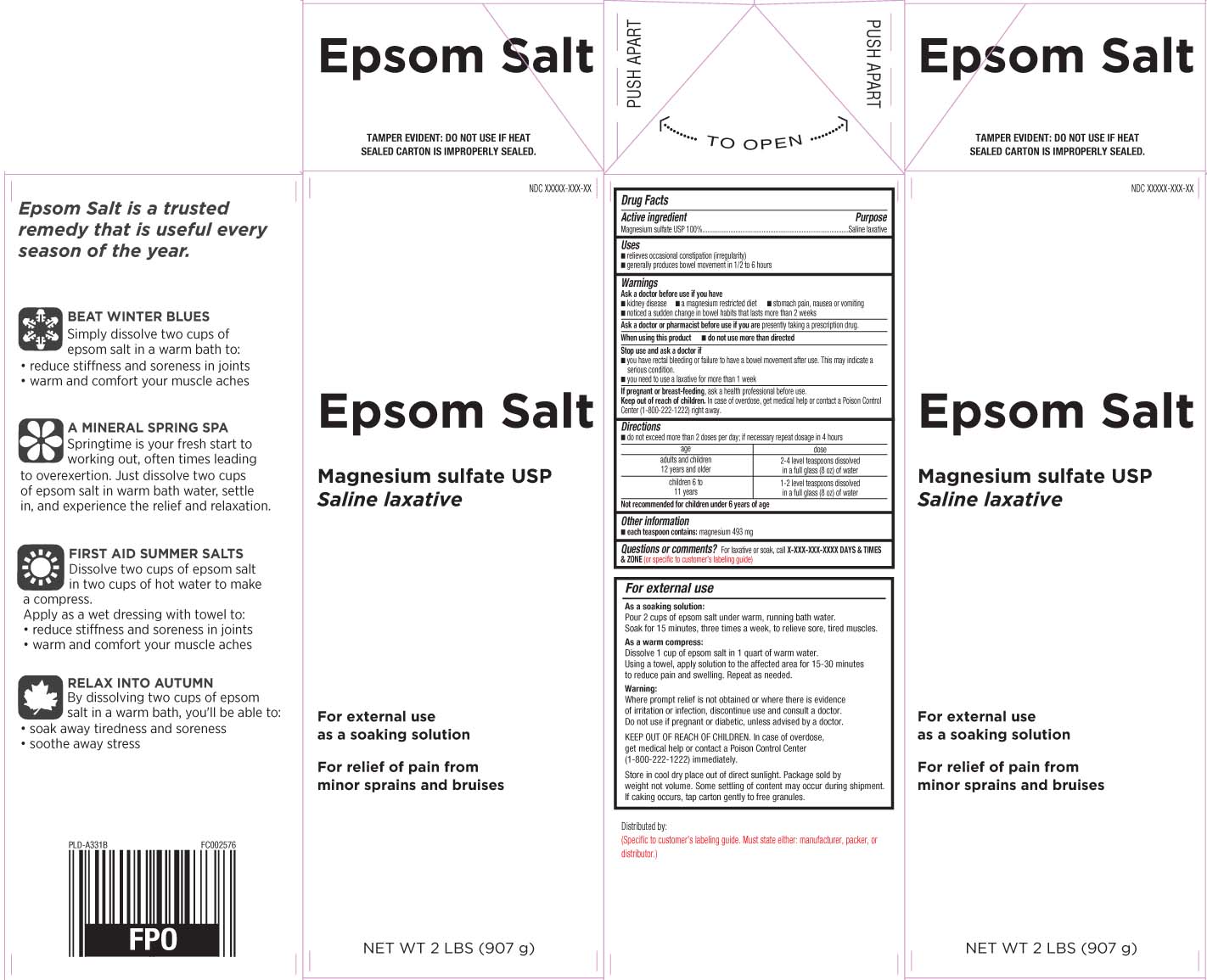 Magnesium Sulfate USP 100%