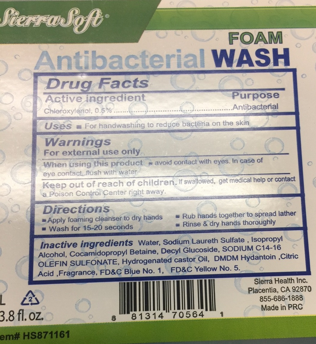 antibacterial foam wash_Technichem