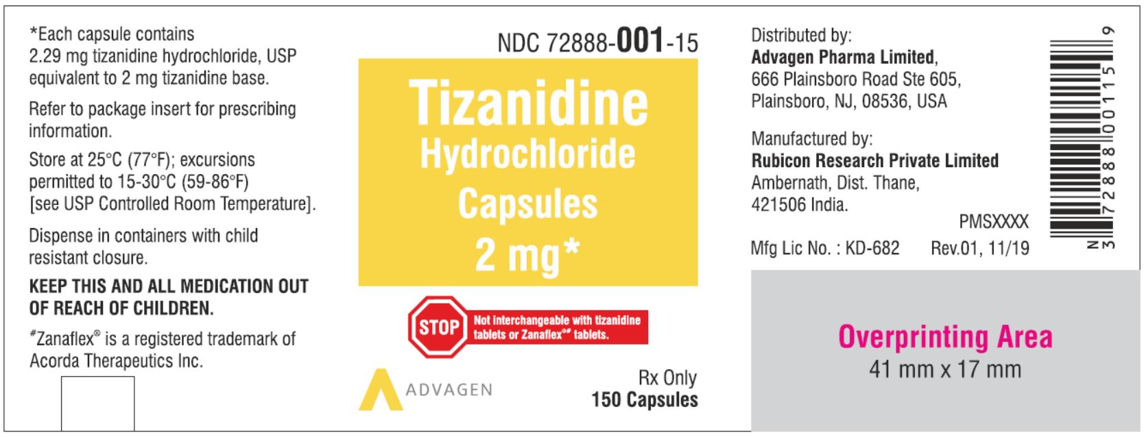 Principal Display Panel - 2 mg 150 Capsules Bottle