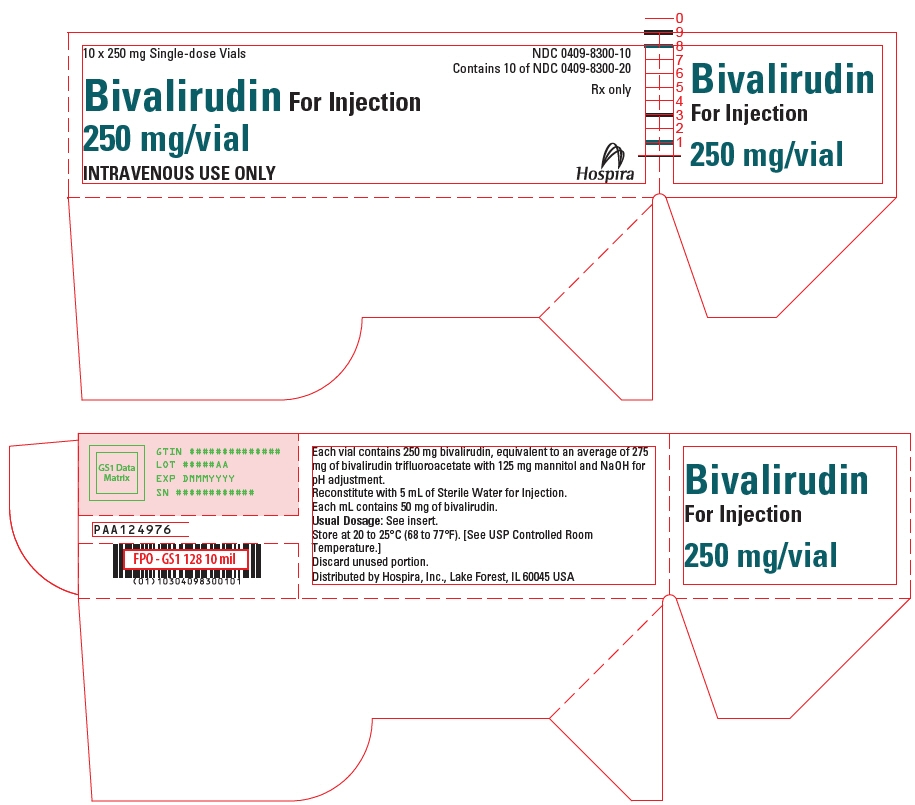 PRINCIPAL DISPLAY PANEL - 250 mg Vial Tray