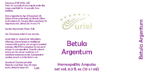 Bertula Argentum Ampule