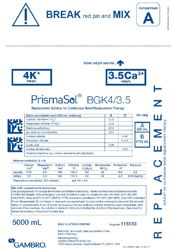PrismaSol Representative Container Label BG4/3.5