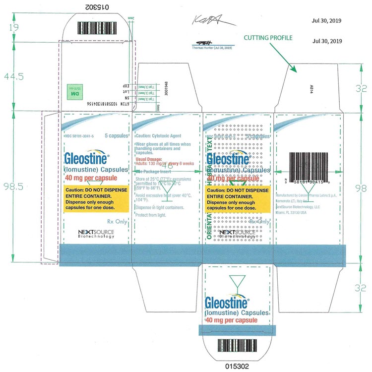 Principal Display Panel - 40 mg Carton Label