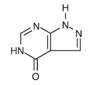 Allopurinol-Struct