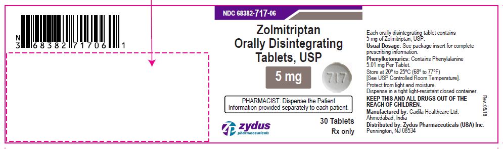 Zolmitritan OD Tablets, 5 mg