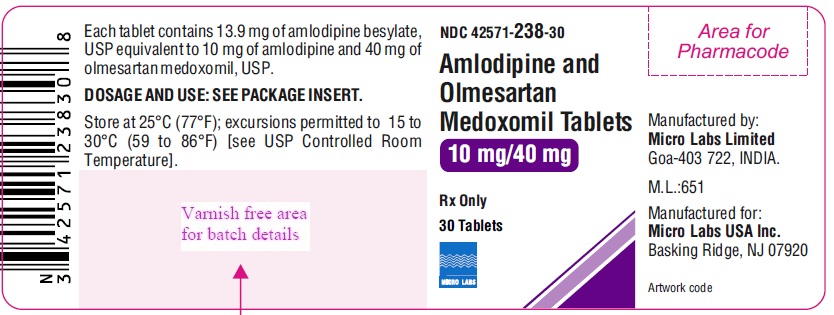 10 mg/40 mg label