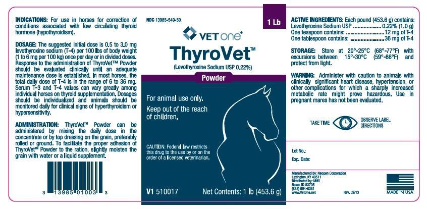 VETone ThryoVet Powder 1 lb