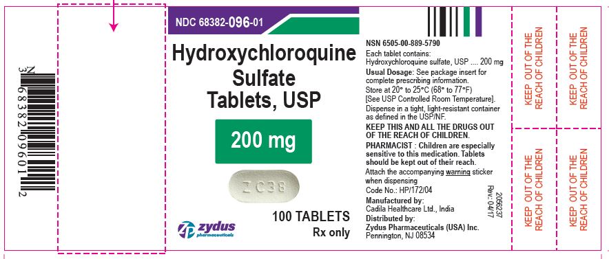 Hydroxychloroquine sulfate tablets