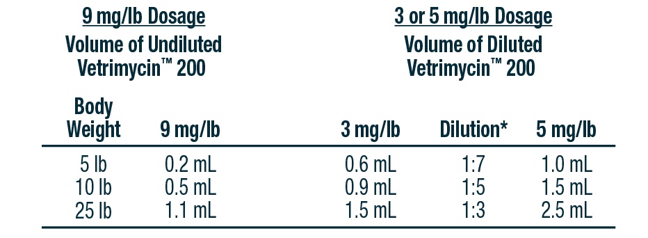 Measurement Table