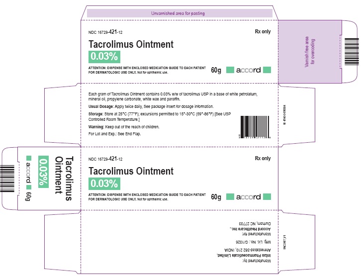 Tacrolimus Ointment-0.03%-60g Box