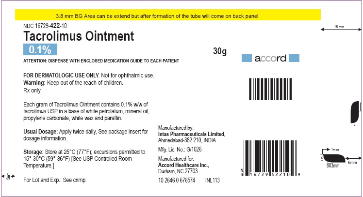 Tacrolimus Ointment-0.1%-30g Foil