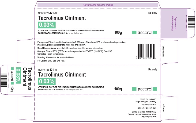 Tacrolimus Ointment-100g Box