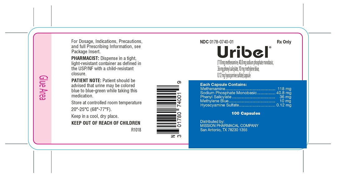 Uribel Bottle Label