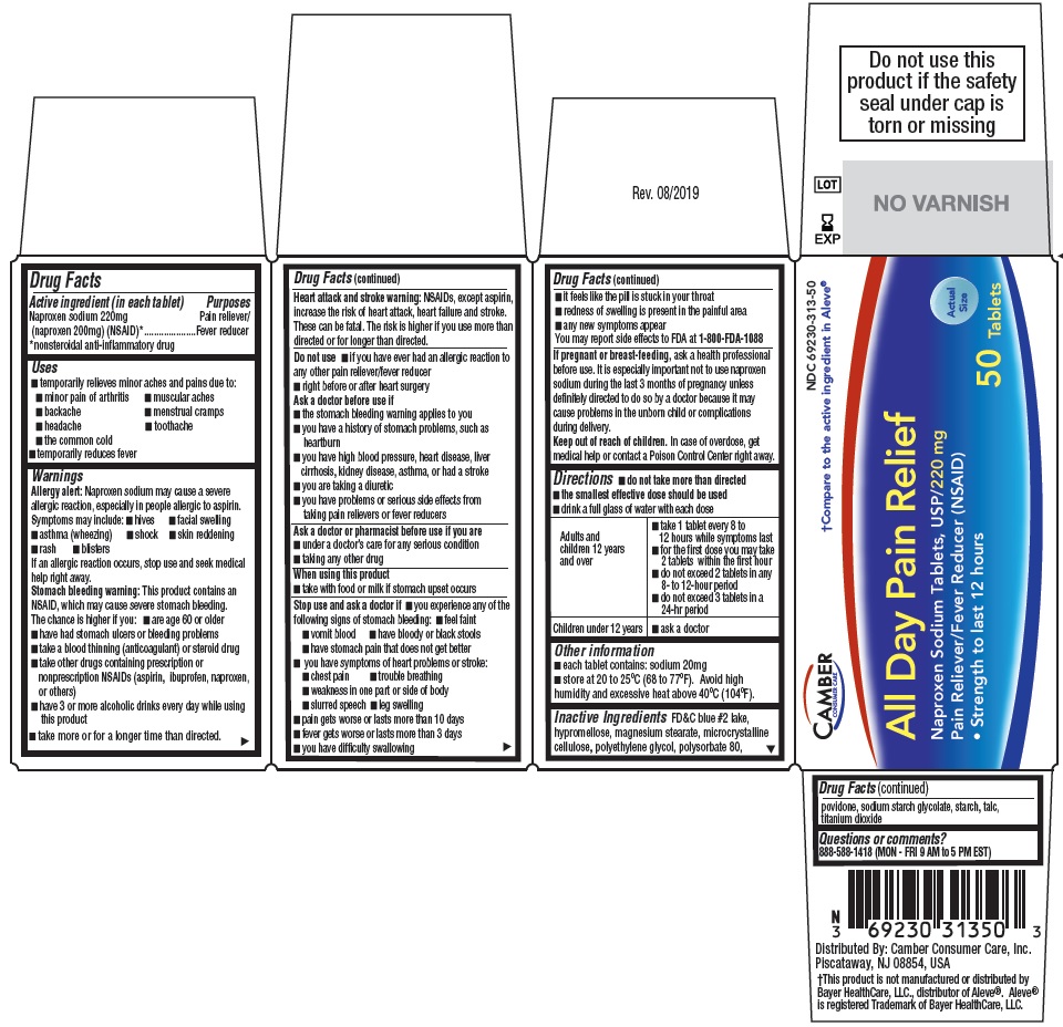 Naproxen Sodium 50s container carton label