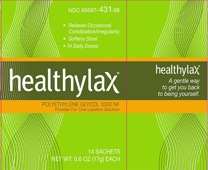 17 g Healthylax Carton (14 Sachet)