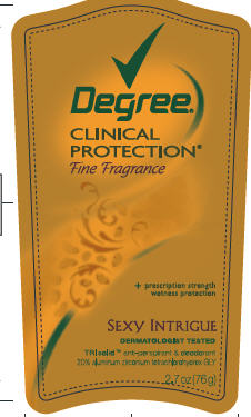 Degree Clinical Protection Sexy Intrique 2.7 oz front