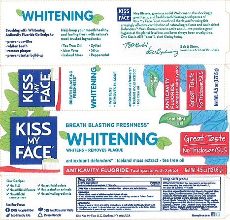 KMF 65364-400 Anticavity Whitening Gel Cool Mint