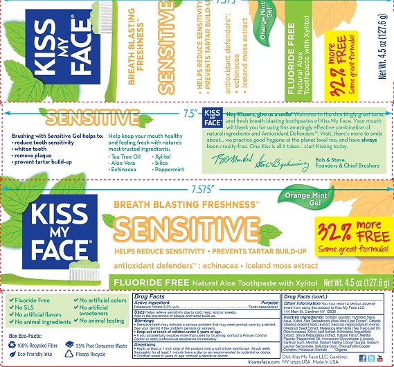 KMF 65364-401 Sensitive Fluoride Free Toothpaste