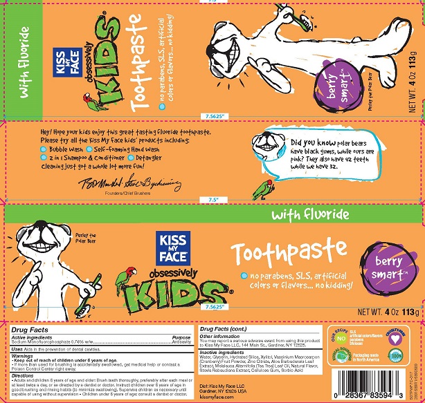 kmf 65364-404 Kids Toothpaste Berry Smart