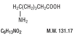 Aminocaproic Acid Structure