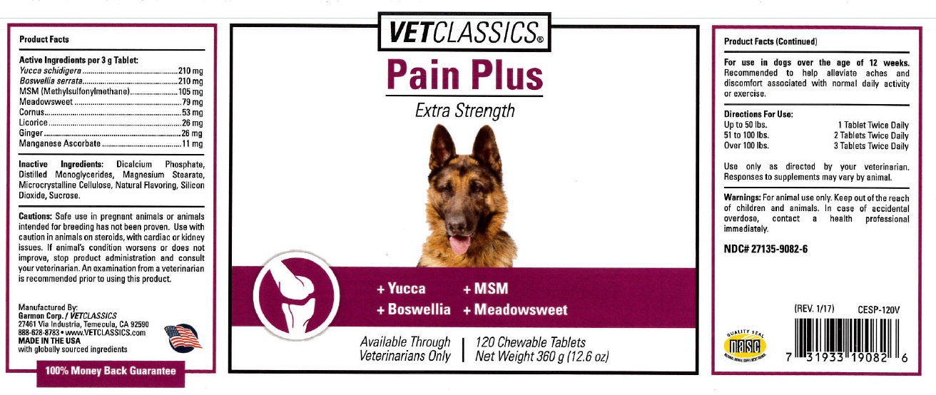 Pain Plus Tab Label