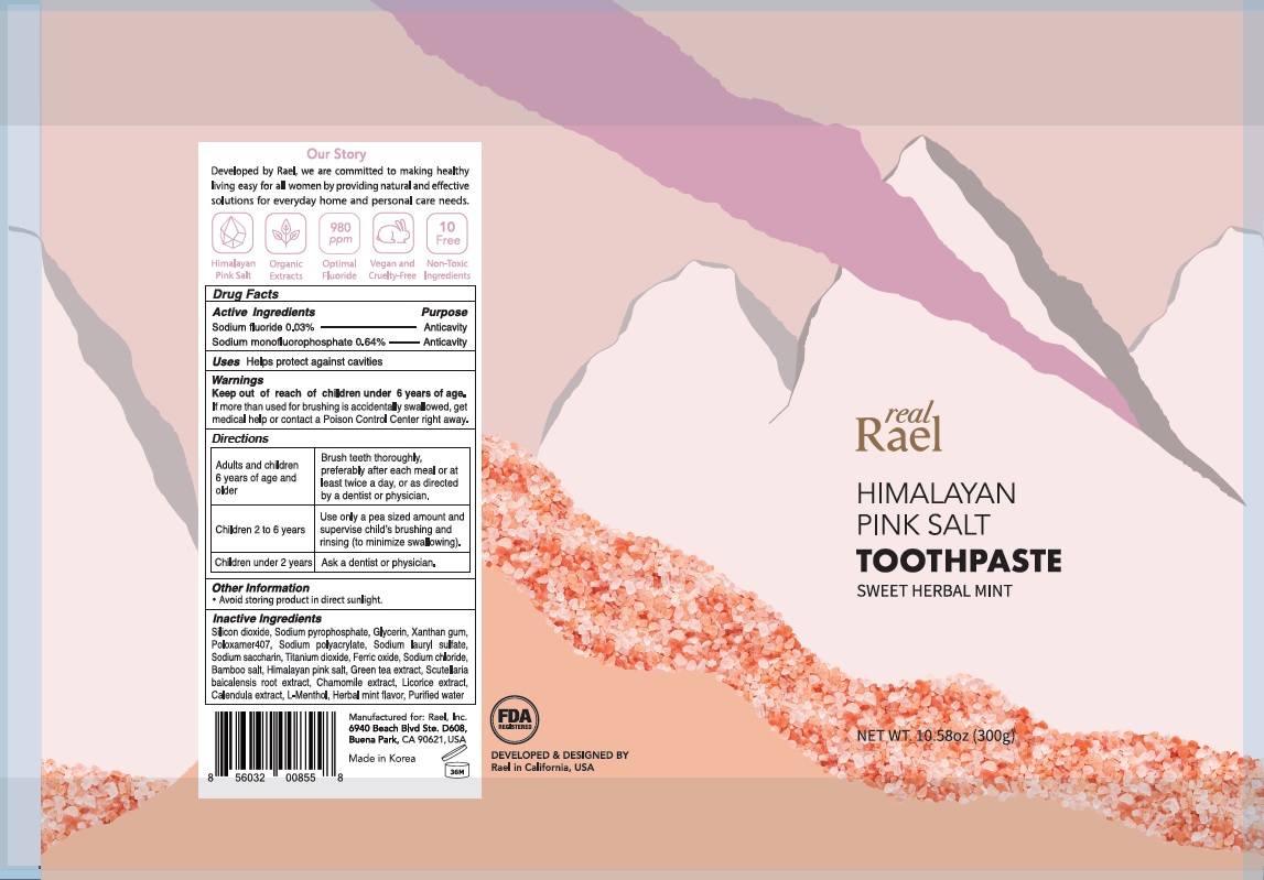 Himalayan Pink Salt Toothpaste (Sweet Herbal Mint)