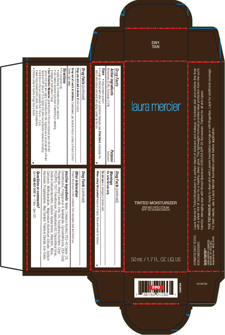 Principal Display Panel - 50 mL Tube Carton - 5W1 Tan